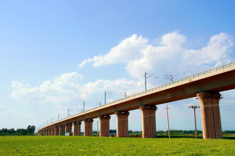 郑焦跨郑云高速特大桥