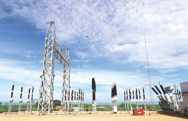 刚果（金）布桑加电站一期施工变电站