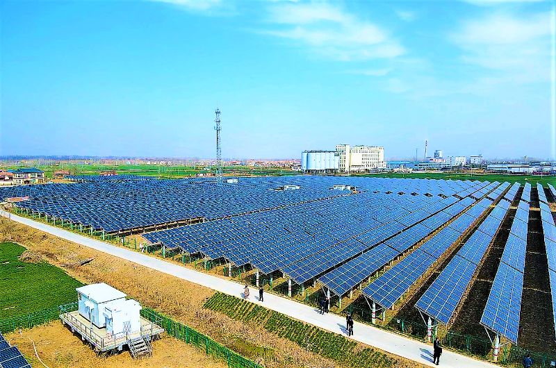 嵩明县嵩明街道山脚居委会700MW农光互补电站项目