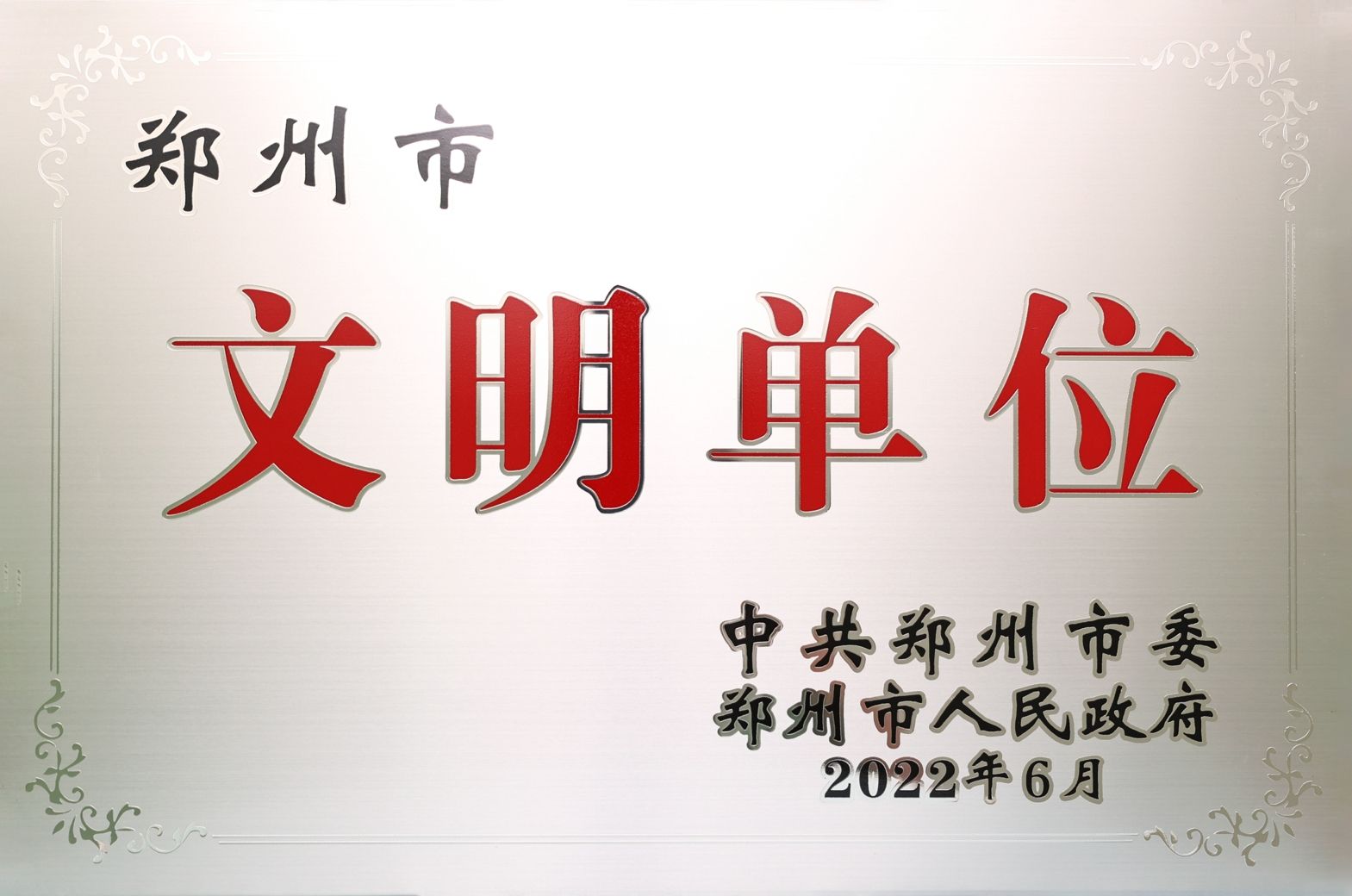 郑州市文明单位奖牌_爱奇艺